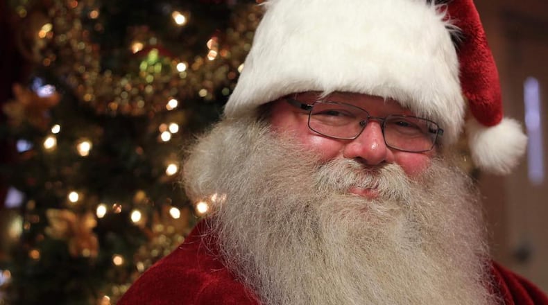 Santa--along with help from Mark DaGrossa--swung into Dayton for one last checkup and liked what he saw.
