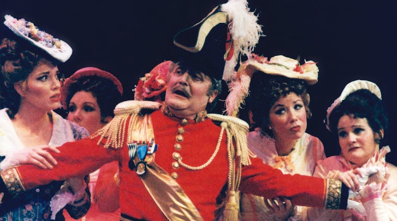 Gary Briggle reprises his portrayal of Major-General Stanley in Dayton Opera’s production of Gilbert and Sullivan’s operetta “The Pirates of Penzance,” slated March 2 and 3 at the Schuster Center under his direction. CONTRIBUTED