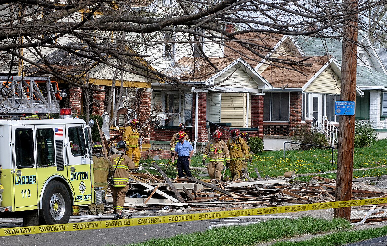 Dayton House Explodes