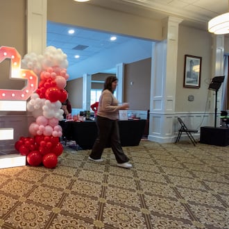 The Courtyard at Centerville held a Sweetheart Soiree on Thursday, Feb. 12. Attendees ate a meal, and a live band performed late in the evening. BRYANT BILLING / STAFF