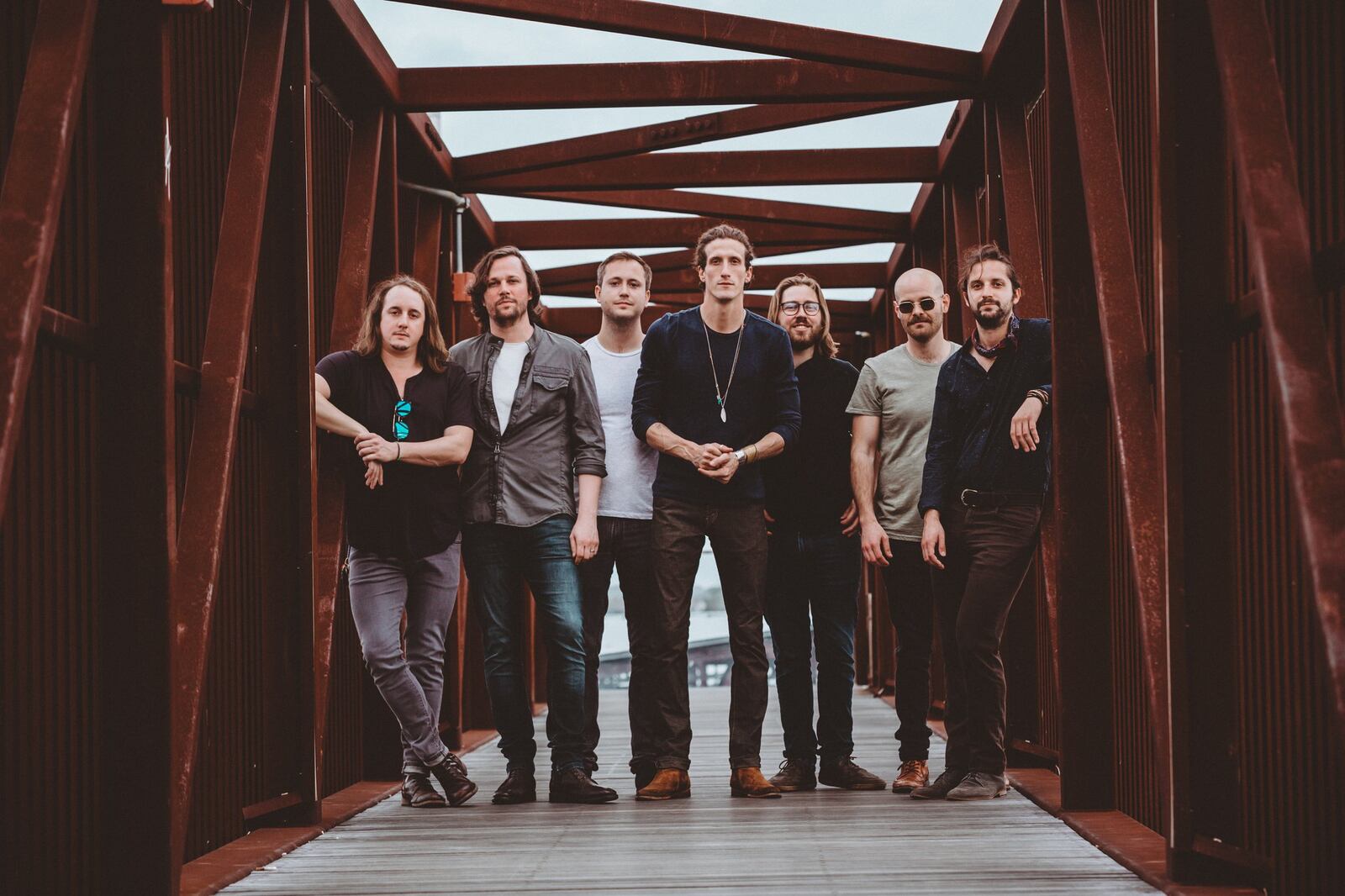 David Shaw (center), lead singer of The Revivalists, will be Hamilton’s mayor for a day Sept. 9, when he and the band play the David Shaw Big River Get Down festival at Hamilton’s RiversEdge amphitheater. On that day, the city also will be nicknamed Jam!lton. CONTRIBUTED/BRANTLEY GUTIERREZ