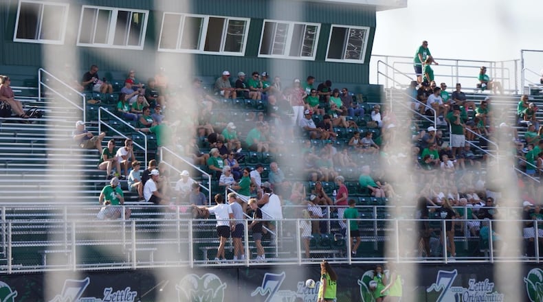 The Badin High School's Matandy SportsPlex welcomed more than 800 spectators throughout its opening night on Friday. CHRIS VOGT / CONTRIBUTED