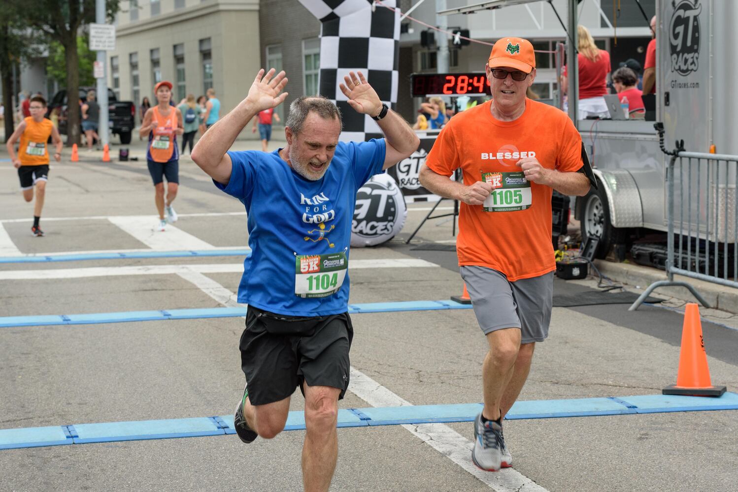 PHOTOS: Did we spot you running in the Dragons 5K at Day Air Ballpark?