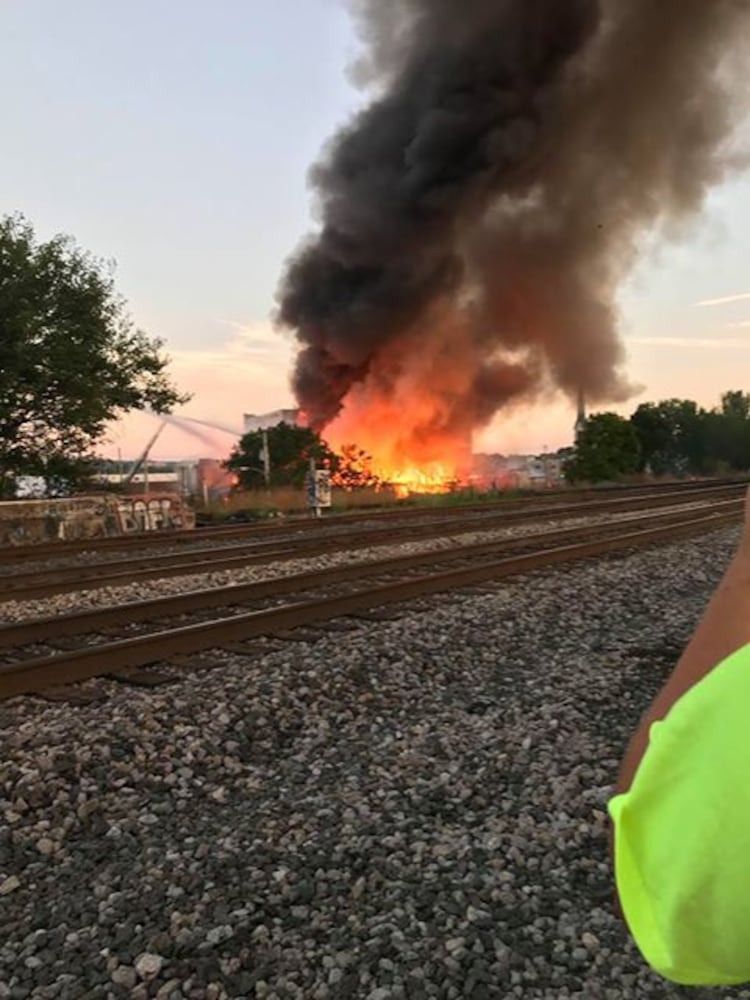 Downtown Dayton Fire