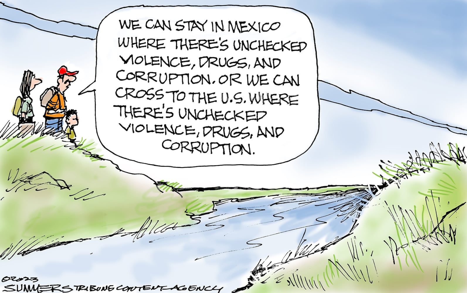 WEEK IN CARTOONS: Trump indictment, school shooting and more