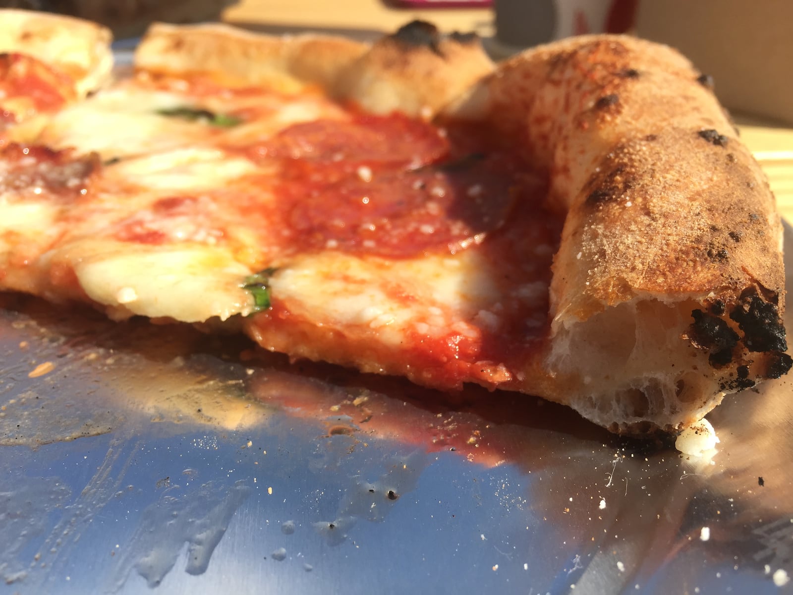 Old Scratch Pizza hosted a soft opening the weekend prior to their October 18 public opening. Pizza and drinks were available for patrons through the lunch and dinner hours. (TABATHA WHARTON/STAFF)