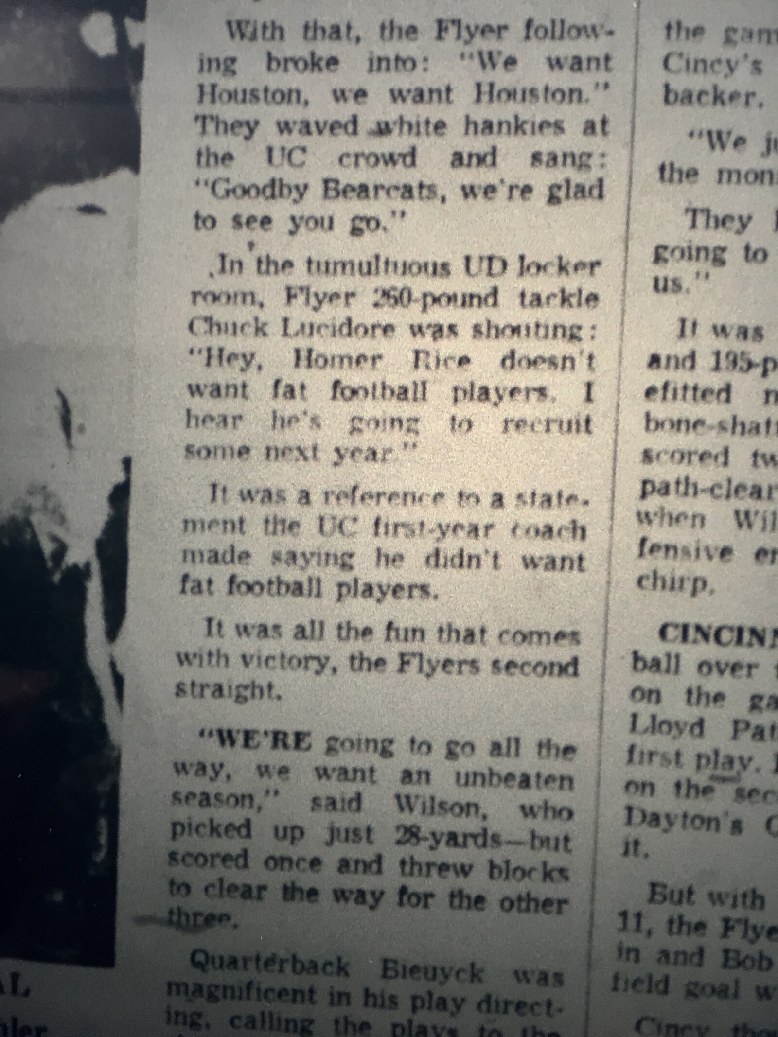 A look at some of the stories from the Dayton Daily News sports section 50 years ago this week: Dayton beats UC in football, the Bengals come to be, Ohio State prepares for its season opener and more.