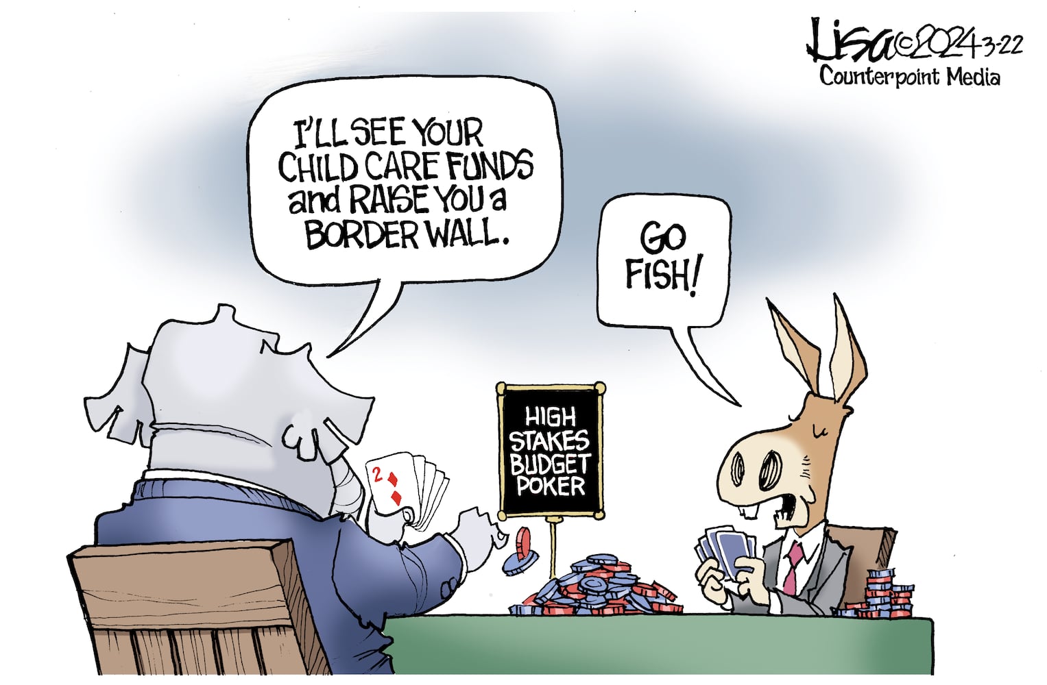 CARTOONS: Lisa Benson, March 25, 2024