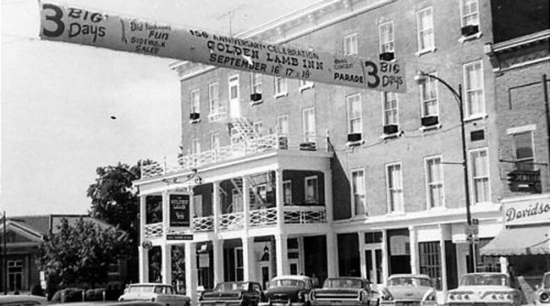 The Golden Lamb in Lebanon is shown in a photo from September 1965.