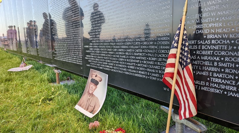 The Wall That Heals, a three-quarter scale replica of the Vietnam Veterans Memorial in Washington, D.C. and mobile education center, will be on display in Yankee Park, 7500 Yankee St., Centerville, from July 27 to July 30, 2023. CONTRIBUTED