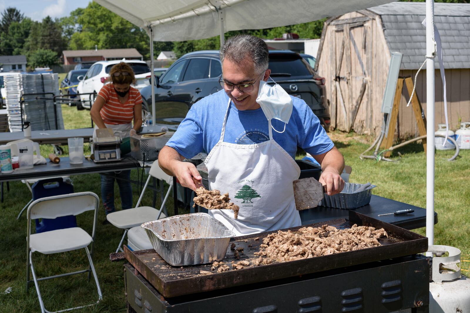 The 29th annual Greater Dayton Lebanese Festival is at a new location in Washington Twp. Friday through Sunday, Aug. 26 through 28, but it still has traditional Lebanese food, baklava, beer, music, Middle Eastern dance and children’s rides. TOM GILLIAM / CONTRIBUTING PHOTOGRAPHER