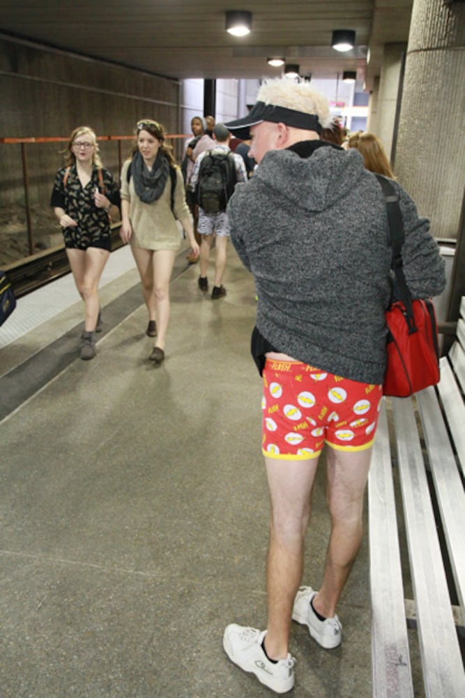 No Pants Subway Ride Atlanta 2013