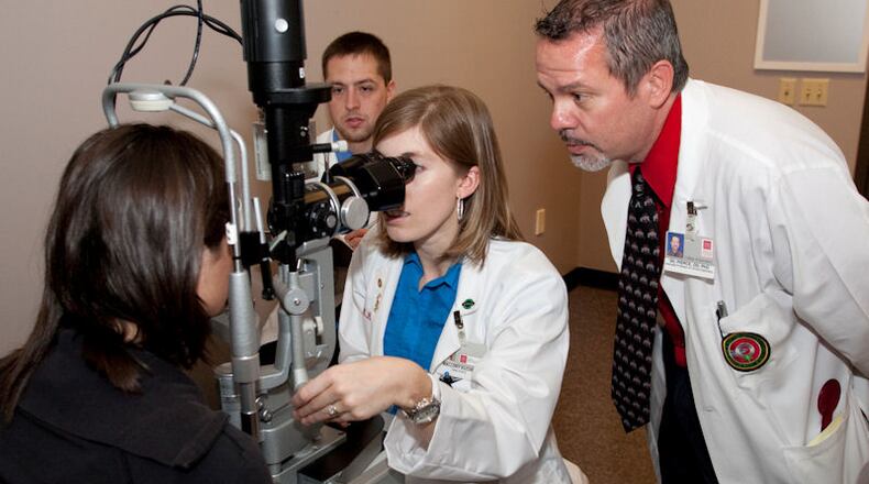 Ohio State announced plans today for a new $28 million optometry facility. Photo Provided.