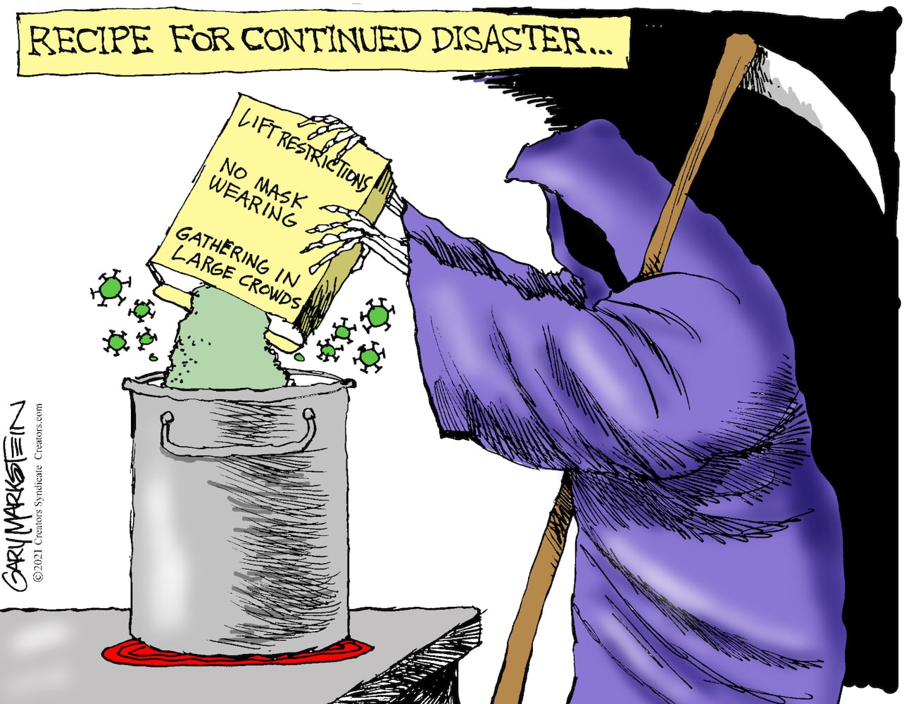 Week in cartoons: Gun control, infrastructure plan and more