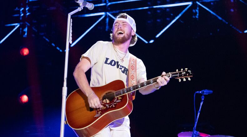 Bailey Zimmerman performs during CMA Fest on Sunday, June 9, 2024, in Nashville, Tenn. (Photo by Amy Harris/Invision/AP)