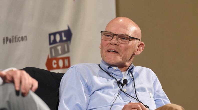 PASADENA, CA - JULY 29: James Carville at 'Art of the Campaign Strategy' panel during Politicon at Pasadena Convention Center on July 29, 2017 in Pasadena, California. (Photo by Joshua Blanchard/Getty Images for Politicon)
