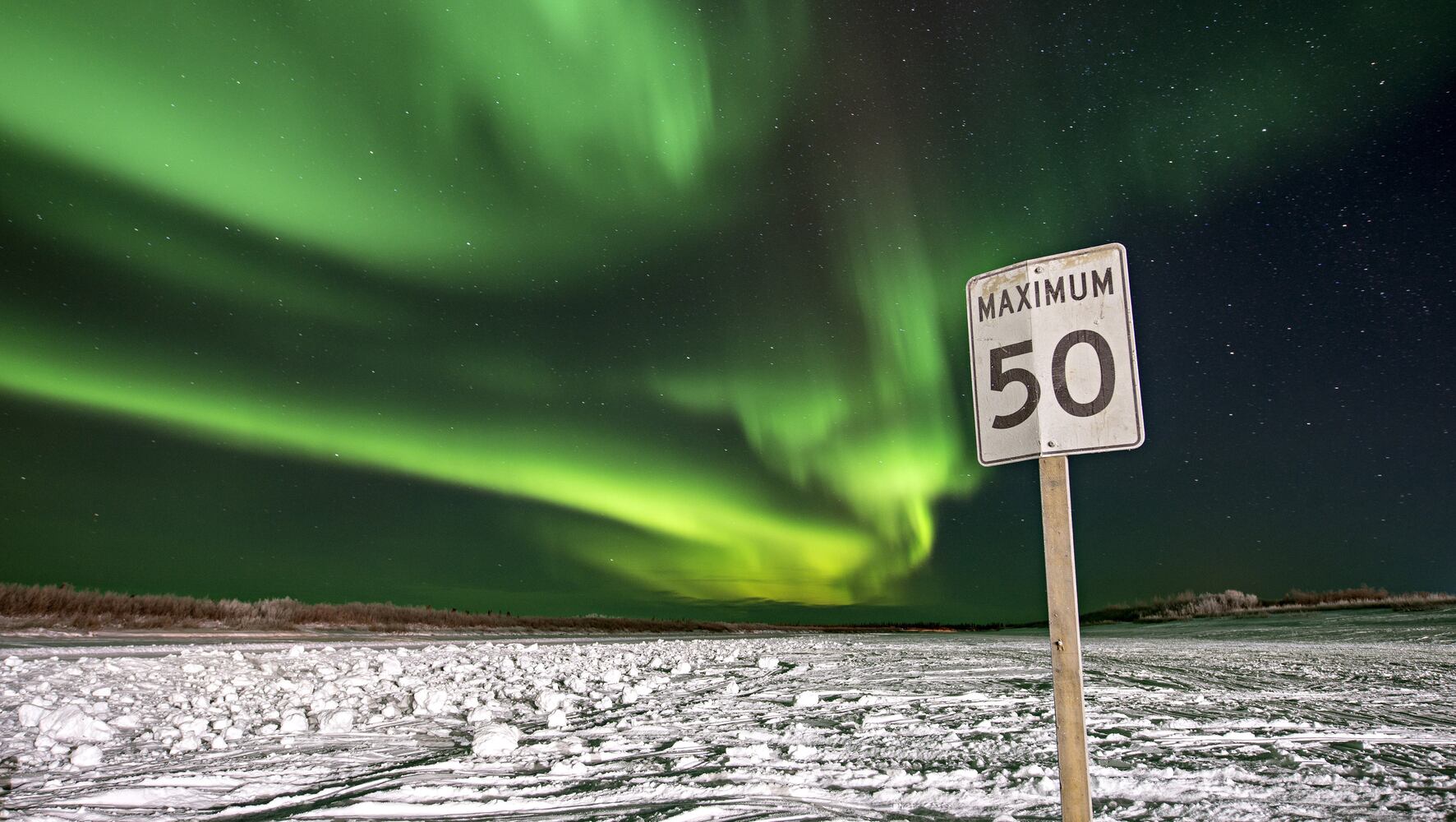 Above the Arctic Circle, a highway to the top of the world