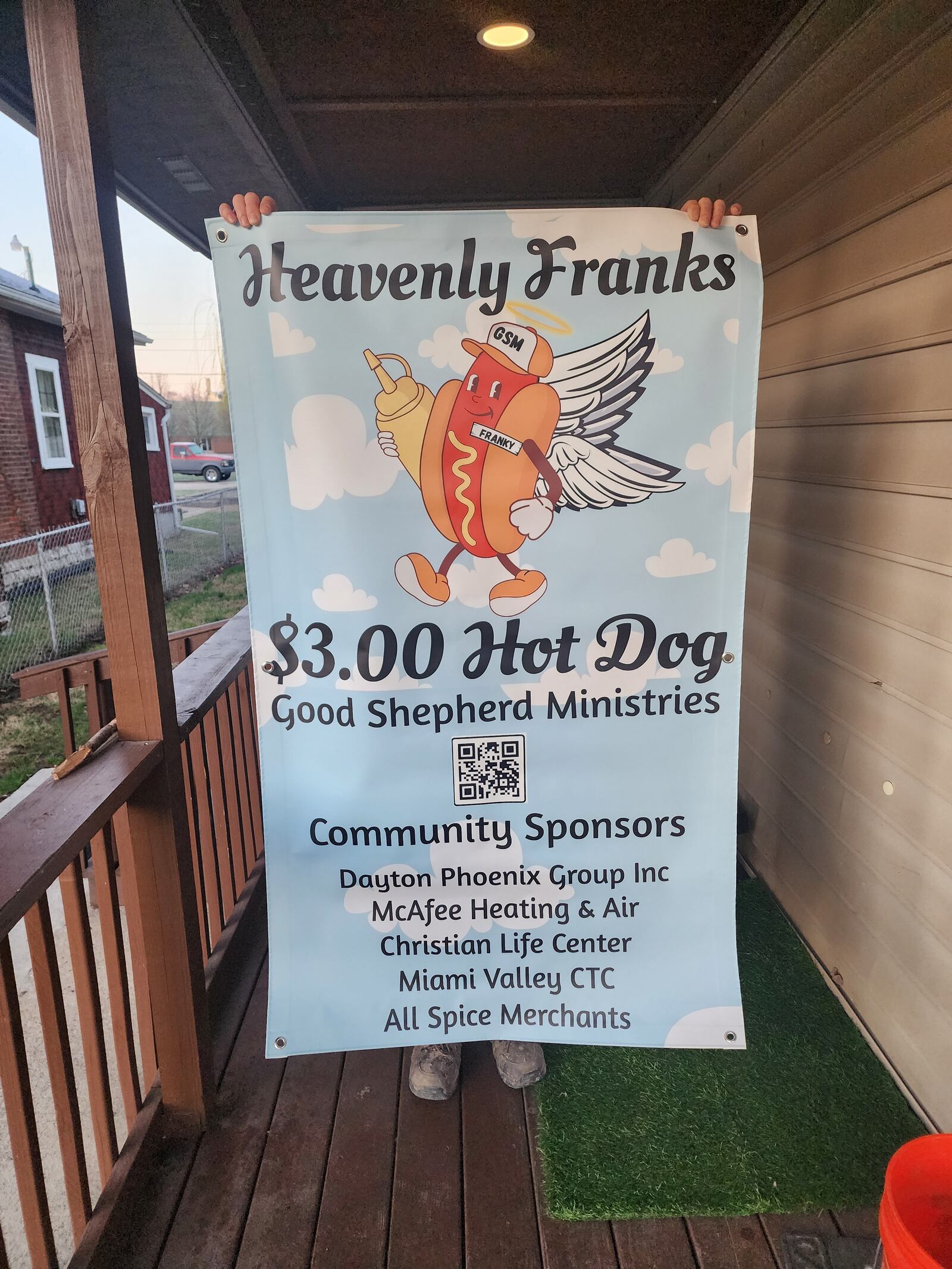 A hot dog food truck is now selling $3 hot dogs around town to raise money for Good Shepherd Ministries.
Contributed