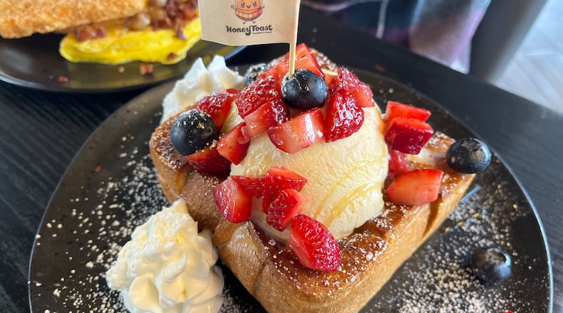 Honey Toast is a new breakfast and brunch spot that is open in Fairborn at 130 N. Broad St. NATALIE JONES/STAFF