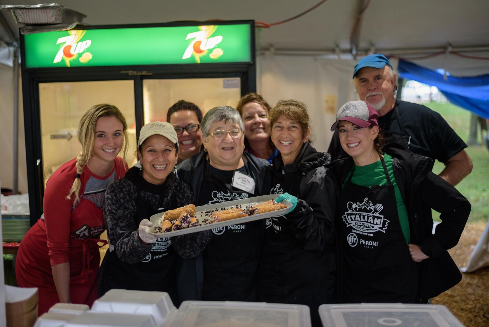 The annual Italian Fall Festa featured delicious food, craft beer, wine and bocce ball all weekend, from Friday, Sept 7 to Sunday, Sept 9, at Bella Villa Hall, 2625 County Line Road in Kettering. TOM GIlLIAM / CONTRIBUTING PHOTOGRAPHER