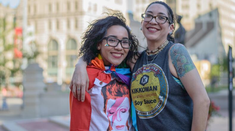 June First Friday in Dayton was held June 2 and kicked off the Dayton Pride festival and Light Up the Night. PHOTO / Tom Gilliam