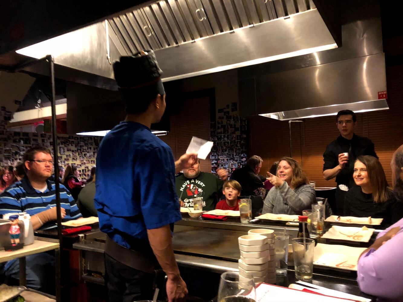 FLAME ON! Photos of dinner at Osaka Japanese Steakhouse