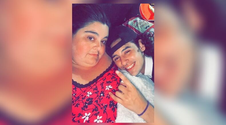 Jennifer and Noah Ruiz are seen in this photo. Noah Ruiz recently was assaulted at a campground in Preble County, according to law enforcement reports. CONTRIBUTED