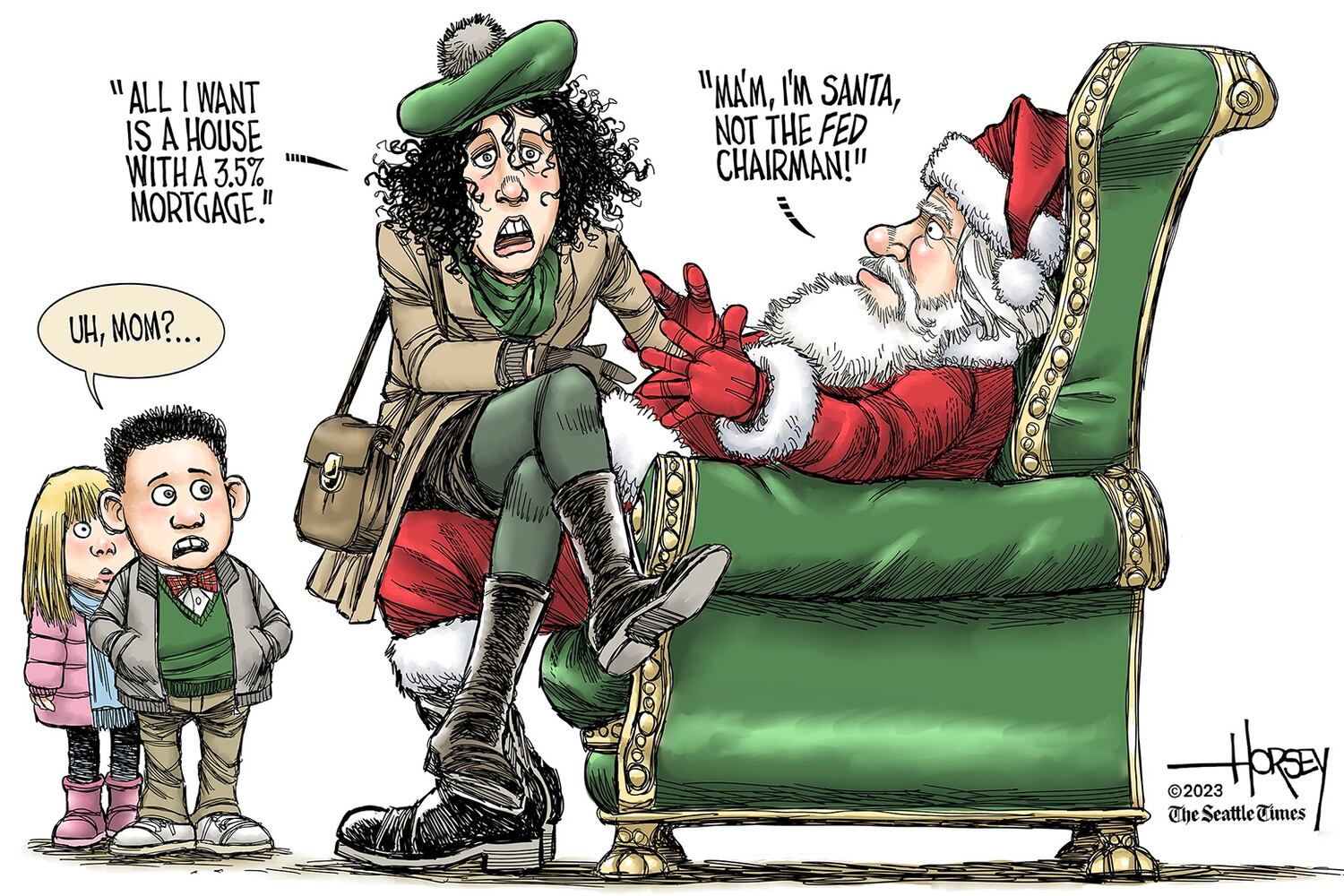 CARTOONS: David Horsey, Dec. 23, 2023