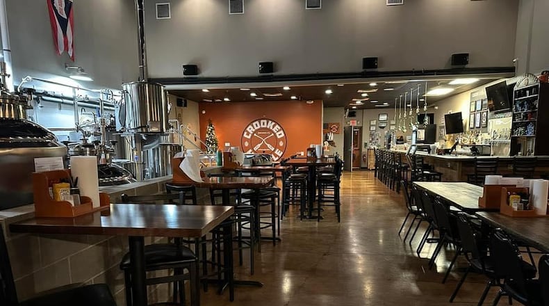 Crooked Handle Brewing Co. in Springboro is expanding next door into the space that previously housed Travel Authority to offer additional seating and an event space available for private bookings (CONTRIBUTED PHOTO).