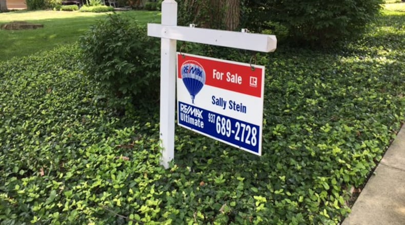 A home for sale on Volusia Avenue in Oakwood. THOMAS GNAU/STAFF
