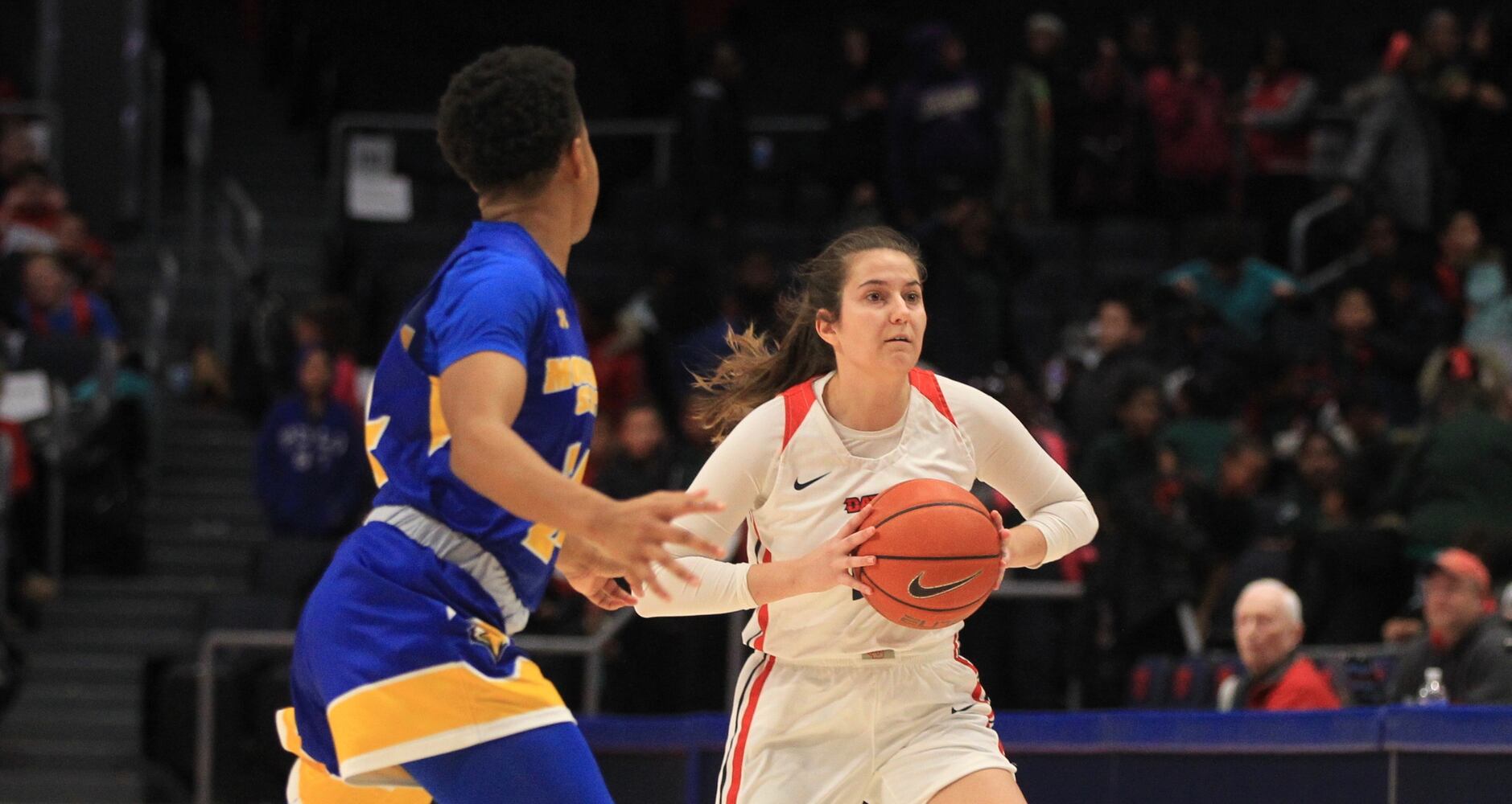 Photos: Dayton Flyers women's basketball wins big in School Day game