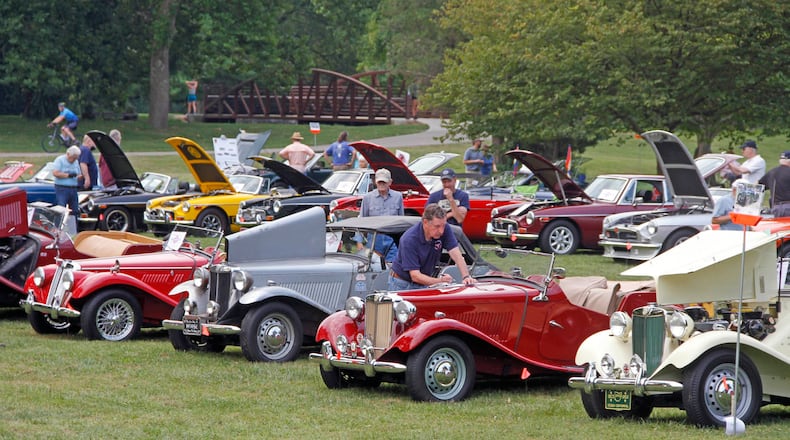 The annual British Car Day is Saturday, Aug. 3, at Eastwood Metro Park. More than 220 British cars are expected to attend. SKIP PETERSON/CONTRIBUTED