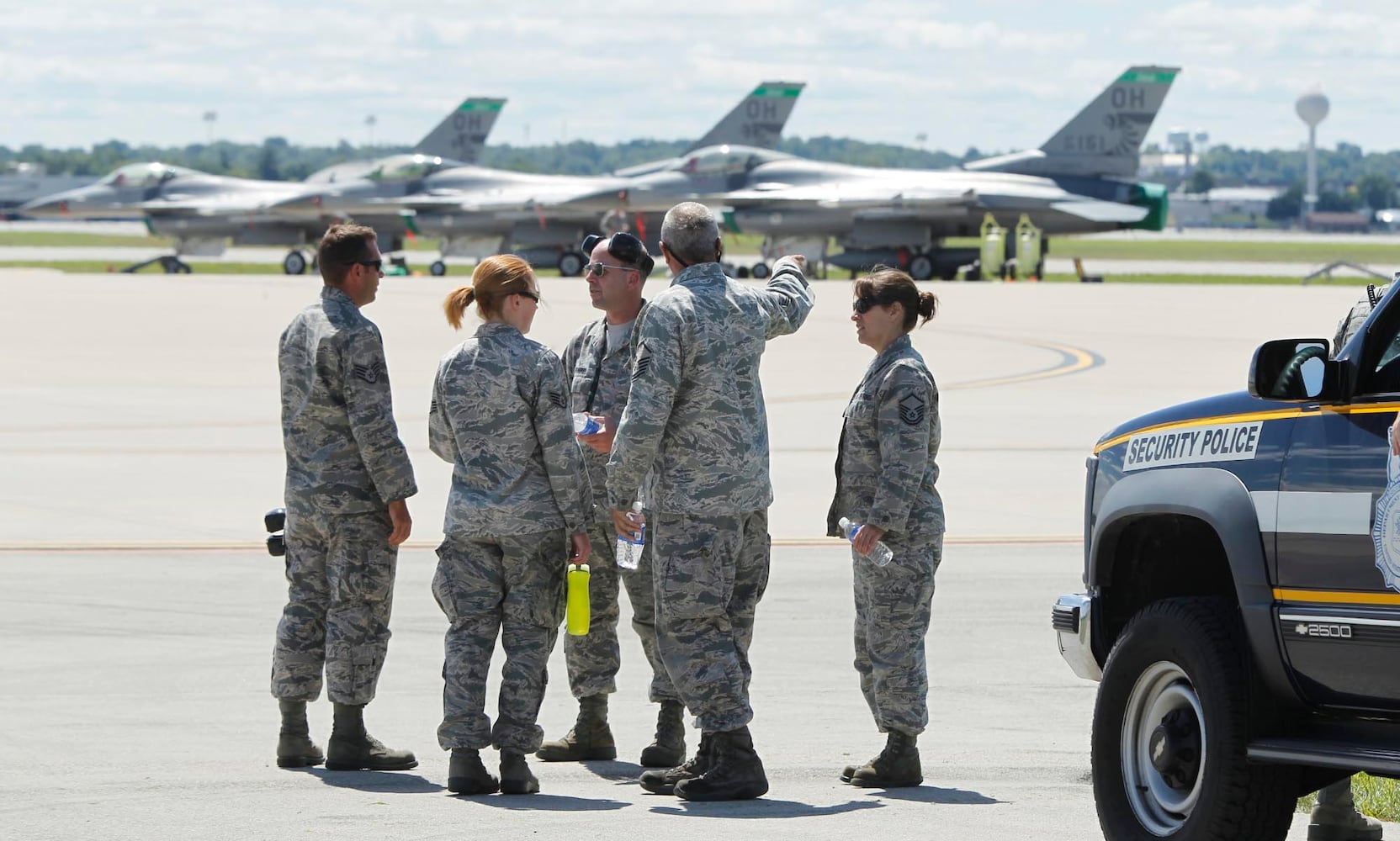 Fighter Jets Return to Wright-Patt