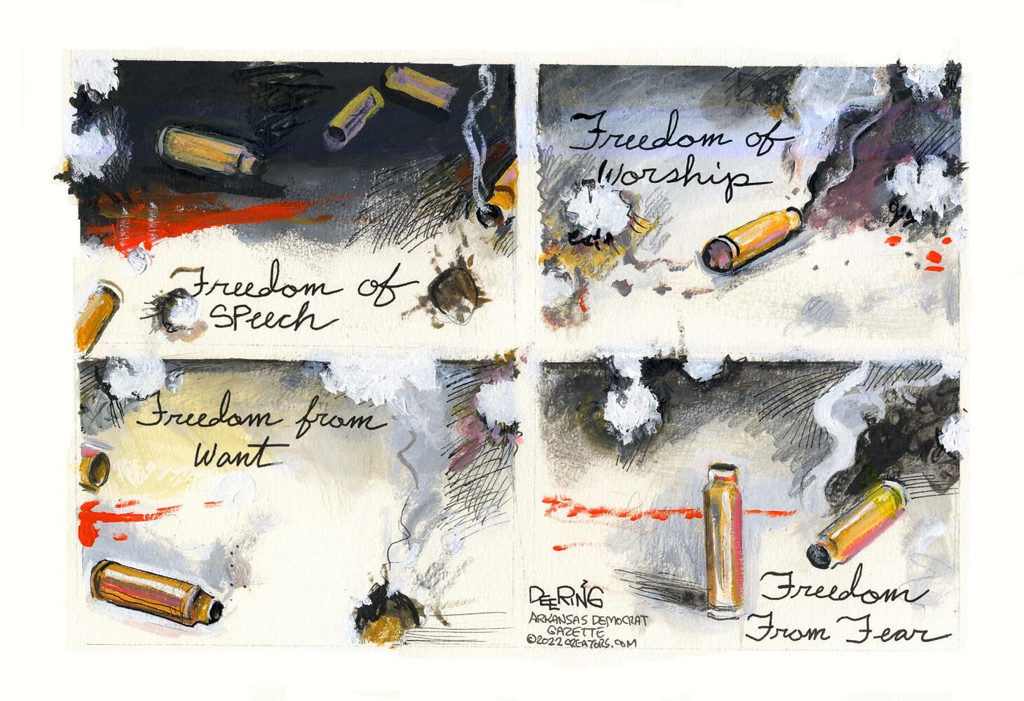 WEEK IN CARTOONS: Parade shooting, Boris Johnson and more