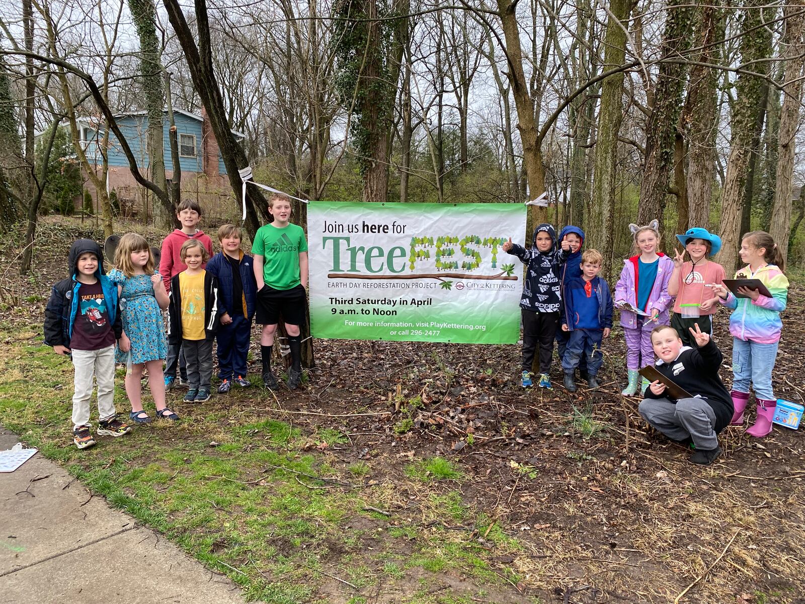TreeFest, a community-wide celebration of Earth Day and Arbor Day, will be held on Saturday, April 20, 2024.