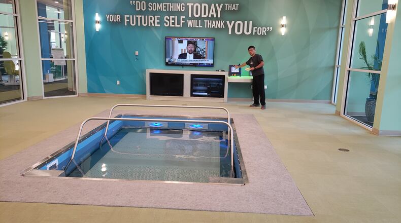 The Advanced Therapy Center at Chesterwood Village, Hillandale’s new, $22 million state-of-the-art facility in West Chester Twp., is being unveiled during a grand opening today, Thursday, April 11, 2019. It will employ advanced technology to strengthen muscles, promote physical endurance and maintain well-being. ERIC SCHWARTZBERG/STAFF