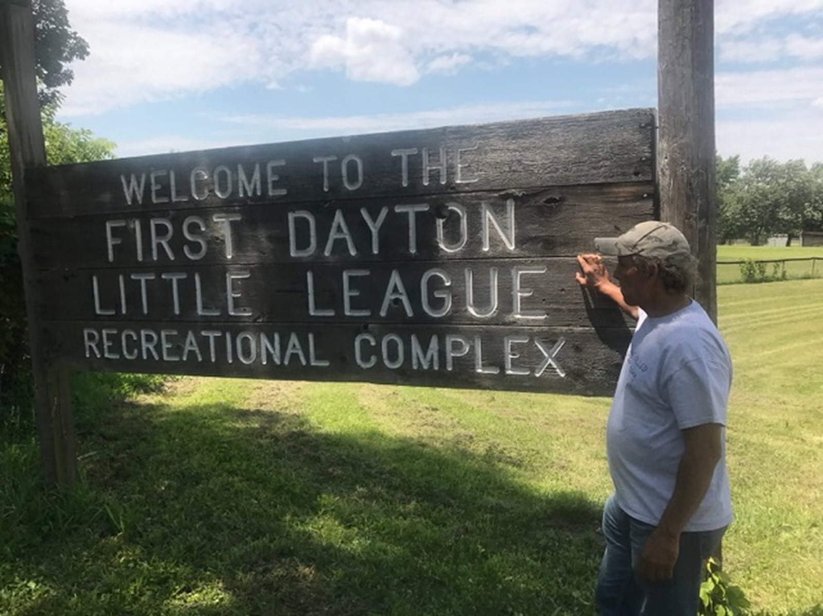 Hassan Abdalla, owner of the Bourbon Street Grill & Cafe who was born in Libya, is helping the First Dayton Little League (FDLL) program in West Dayton. The program has struggled to find enough finances and volunteers in recent years. TOM ARCHDEACON / STAFF