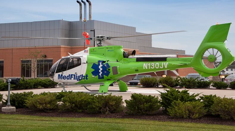 The addition of a MedFlight base in Eaton provides patients at Fort Hamilton Hospital and Preble County Medical Center faster emergency transport.