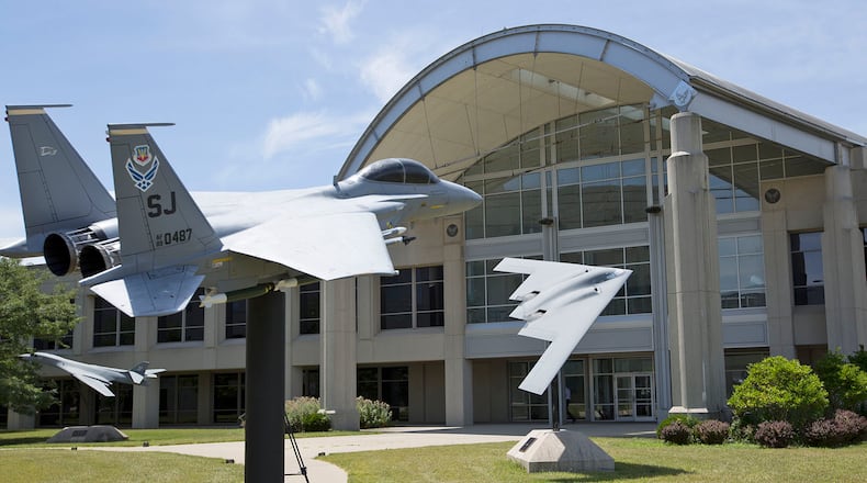 Wright-Patterson Air Force Base employs more than 27,000 employees and is the largest single-site employer in Ohio. The base has a $4.1 billion economic impact in Ohio. TY GREENLEES / STAFF