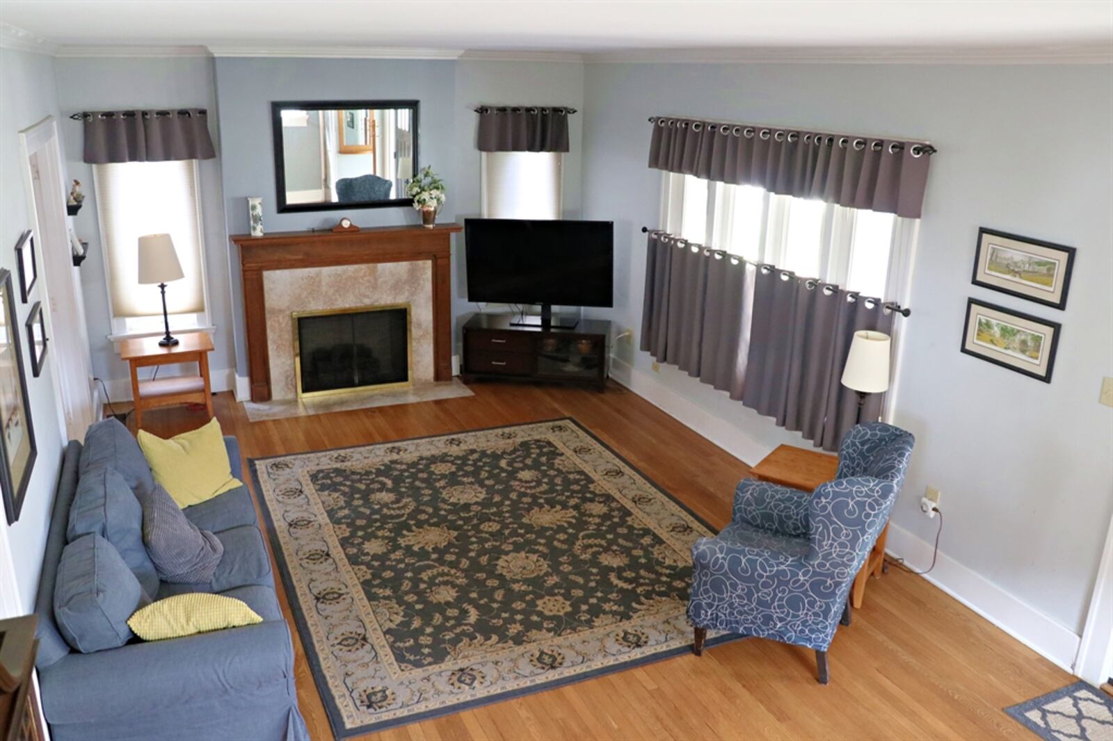 Located on one of the tree-lined boulevards of Oakwood, this two-story home at 14 E. Dixon Ave. in Oakwood has a traditional floor plan with some cozy built-ins and upstairs flexible space. CONTRIBUTED