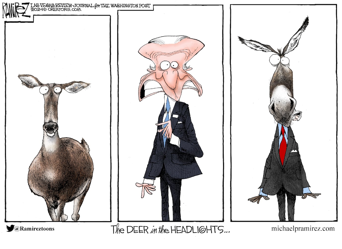 CARTOONS: Michael Ramirez, July 25, 2024