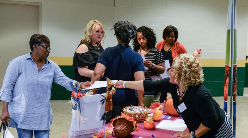 The annual charity fair and campaign kickoff for the 2019 Combined Federal Campaign at Wright-Patterson Air Force Base will include more than 70 charitable organization booths with information, subject matter experts, giveaways and mementoes, all on the concourse level. (U.S. Air Force photo)