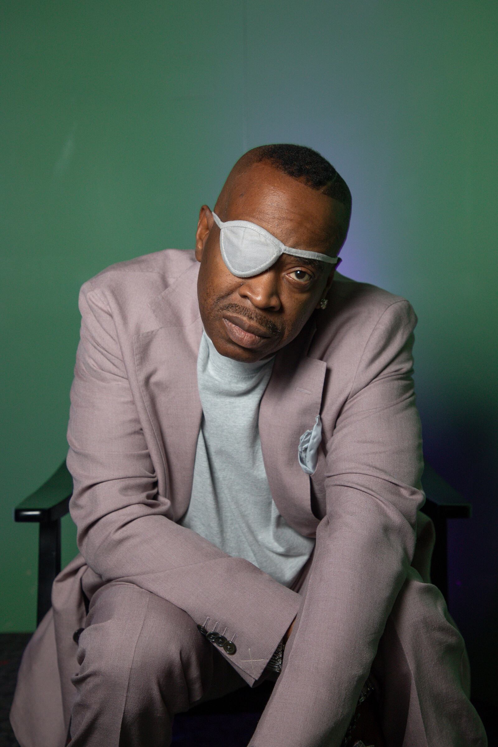 Slick Rick poses for a portrait on Friday, June 13, 2025, in New York. (Photo by Andy Kropa/Invision/AP)