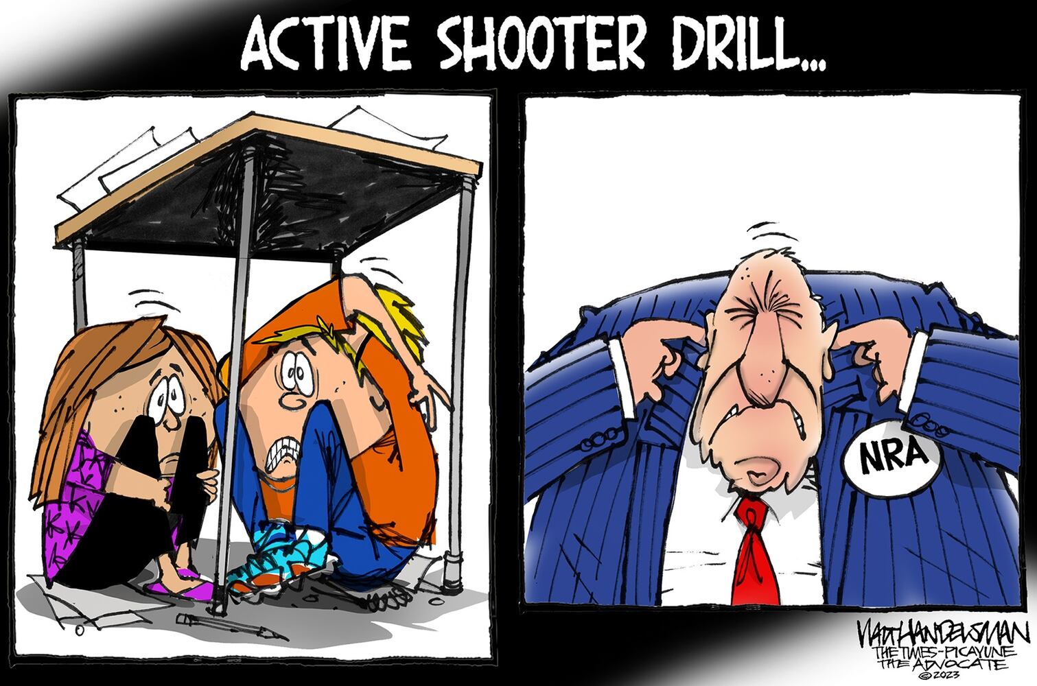 WEEK IN CARTOONS: Trump indictment, school shooting and more
