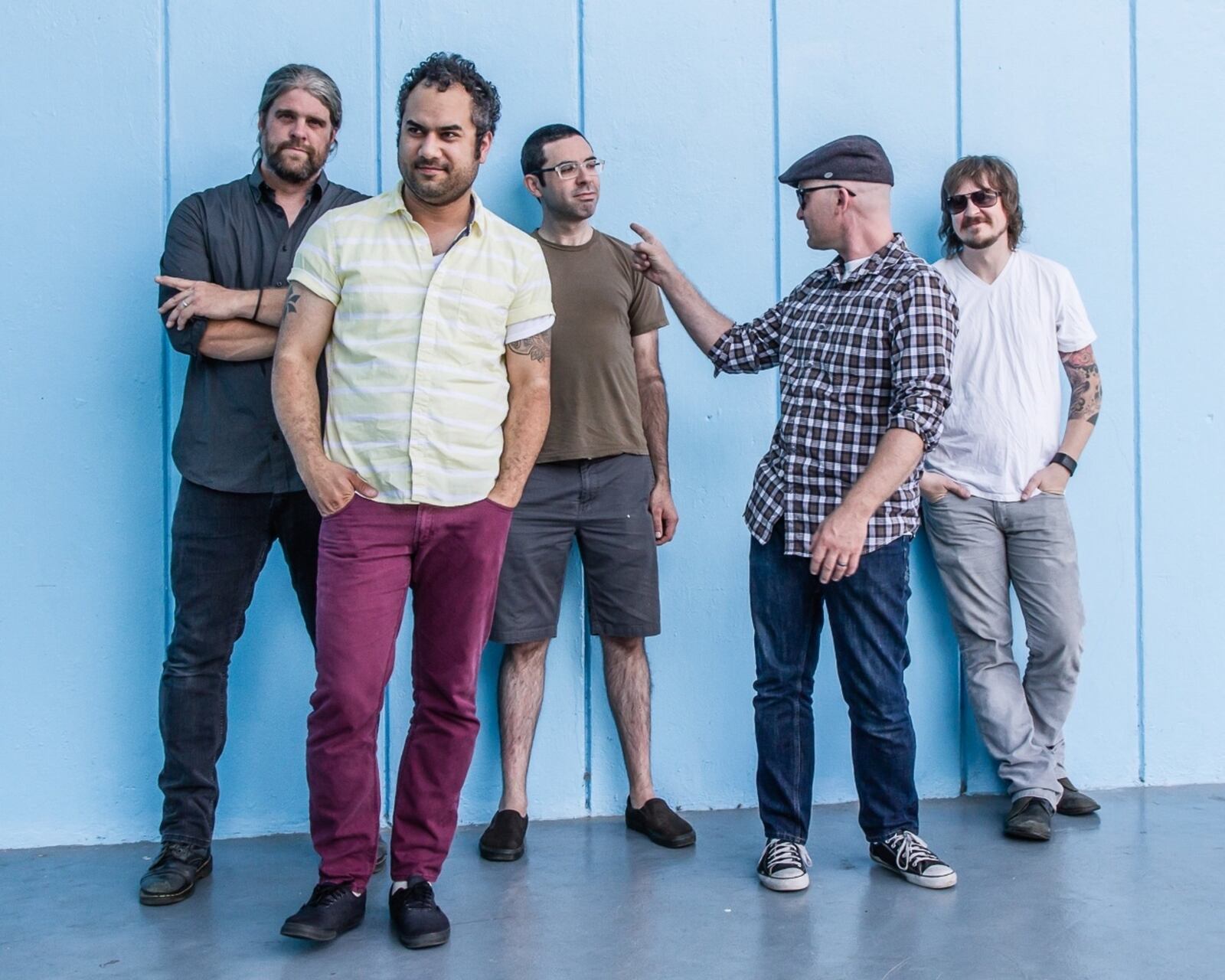 Motel Beds are (from left) Tod Weidner, Tommy Cooper, Ian Kaplan, PJ Paslosky and Darryl Robbins. CONTRIBUTED