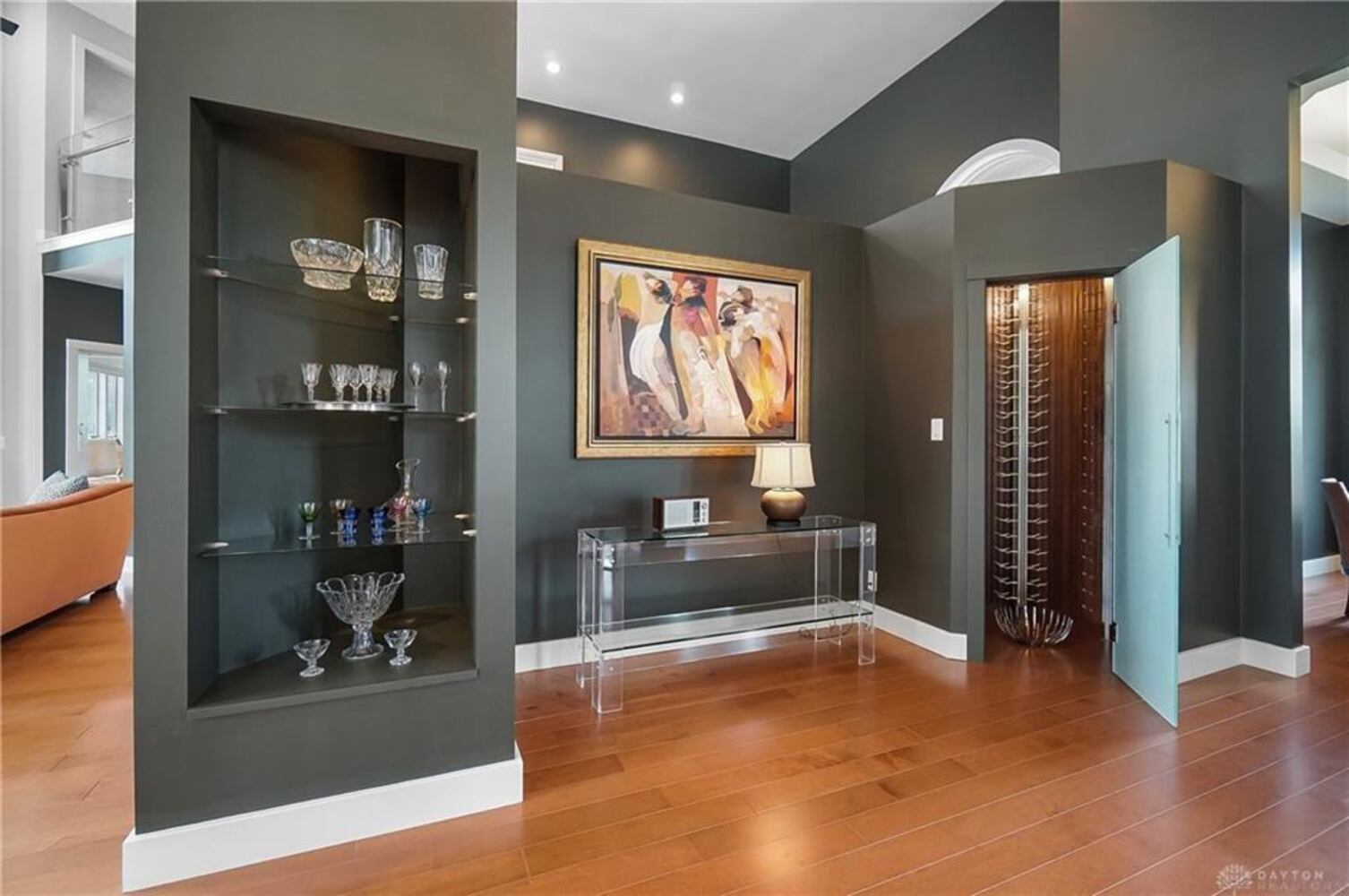 PHOTOS: Spectacular $1.8M luxury home on market with pool, golf simulator