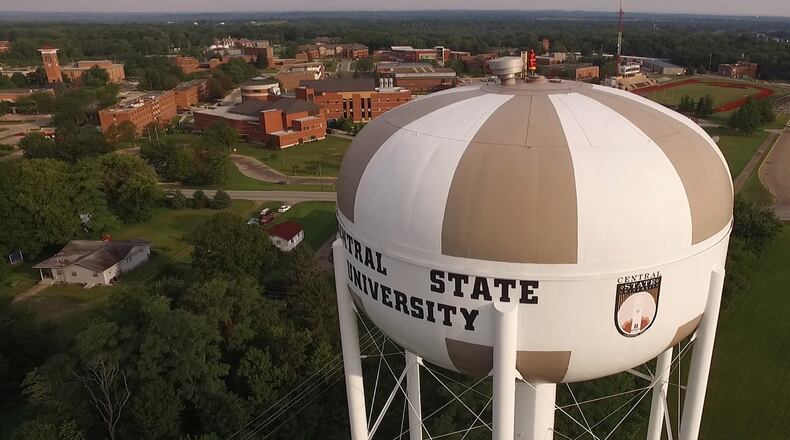 Central State University campus in Wilbeforce, Ohio.    TY GREENLEES / STAFF