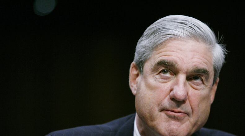 Robert Mueller on Feb. 16, 2011, as he testifies before a Senate Intelligence Committee hearing in Washington, D.C. (James Berglie/Zuma Press/TNS)