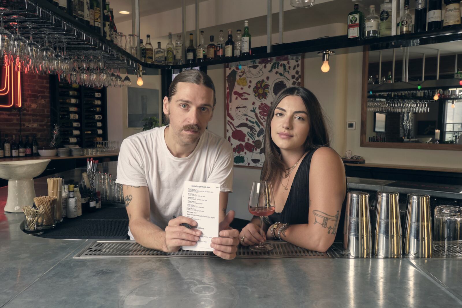 Simon Gifford and Lorelei Fink took over the 1890s carriage house at 1105 Wayne Ave. They worked with two contractors to transform the space. Contributed photo by Ryan Back