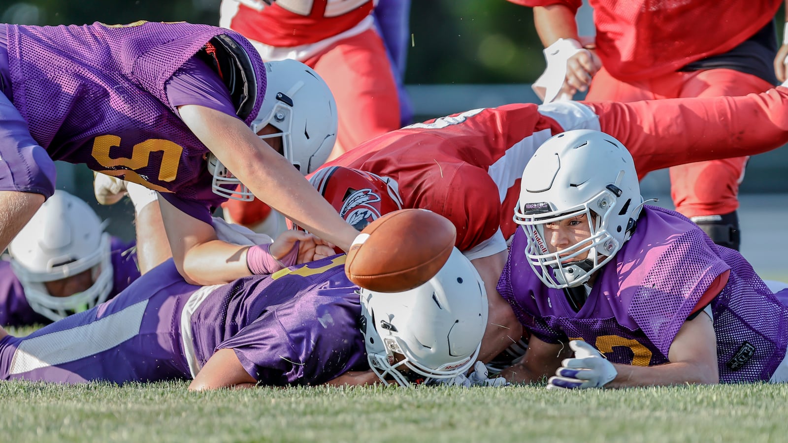Cedarville hosted Dayton Christian in a jamboree football game on Friday, Aug. 15 at Hickman Field in Cedarville. MICHAEL COOPER / STAFF